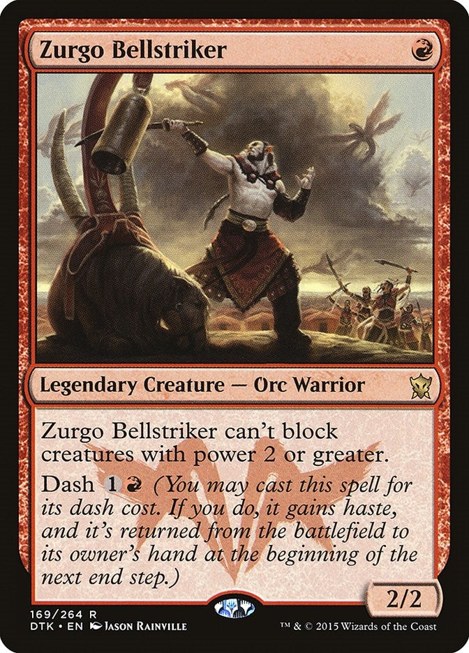 Image for Zurgo Bellstriker (Dragons of Tarkir) (169) - Magic: The Gathering