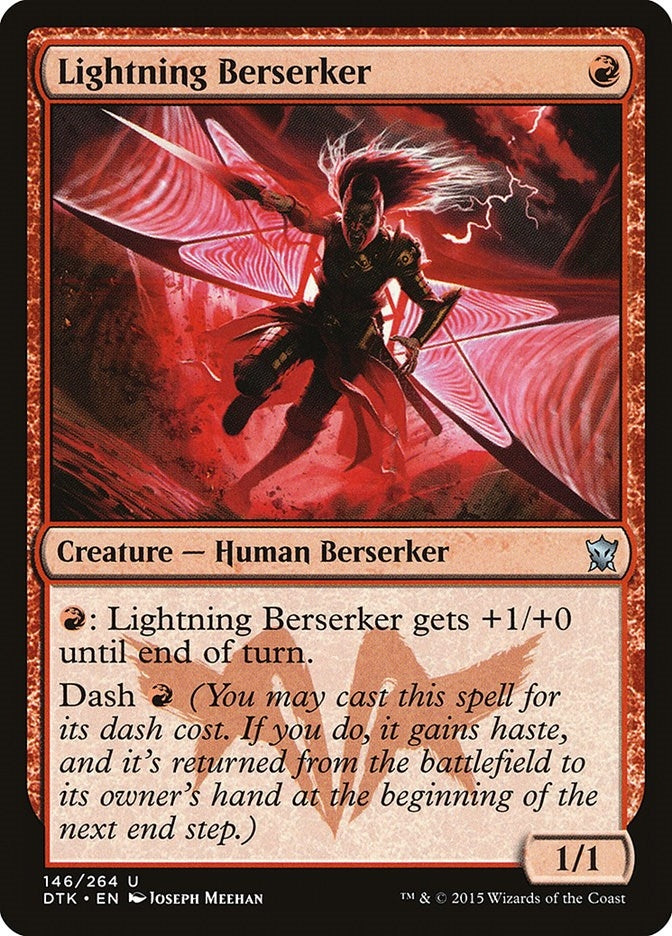 Image for Lightning Berserker (Dragons of Tarkir) (146) - Magic: The Gathering