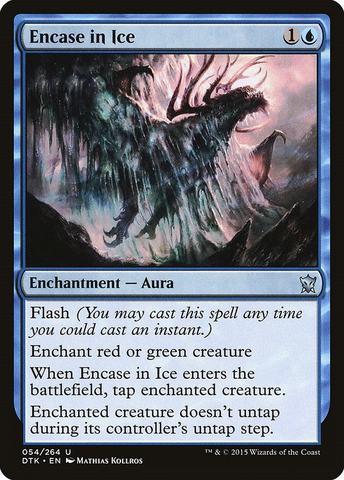 Image for Encase in Ice (Dragons of Tarkir) (54) - Magic: The Gathering