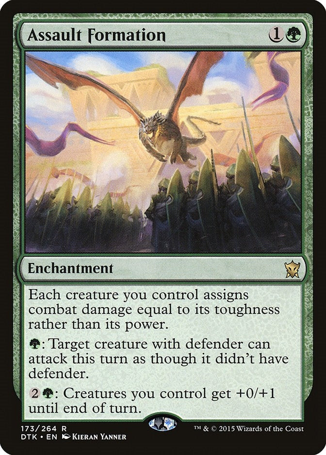 Image for Assault Formation (Dragons of Tarkir) (173) - Magic: The Gathering