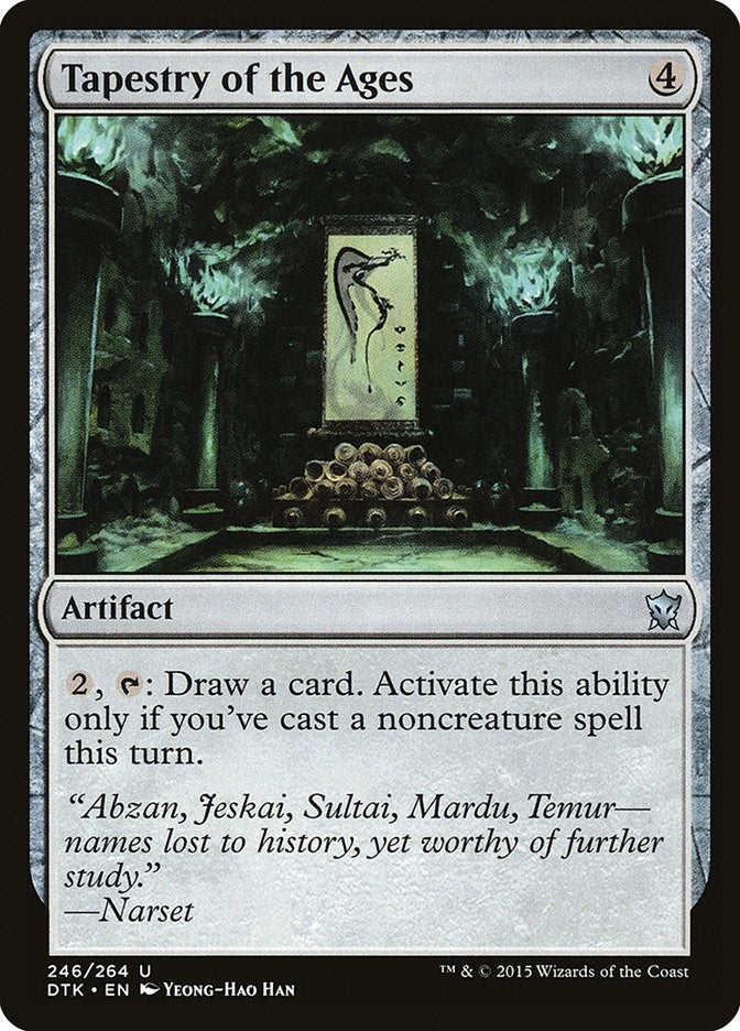 Image for Tapestry of the Ages (Dragons of Tarkir) (246) - Magic: The Gathering