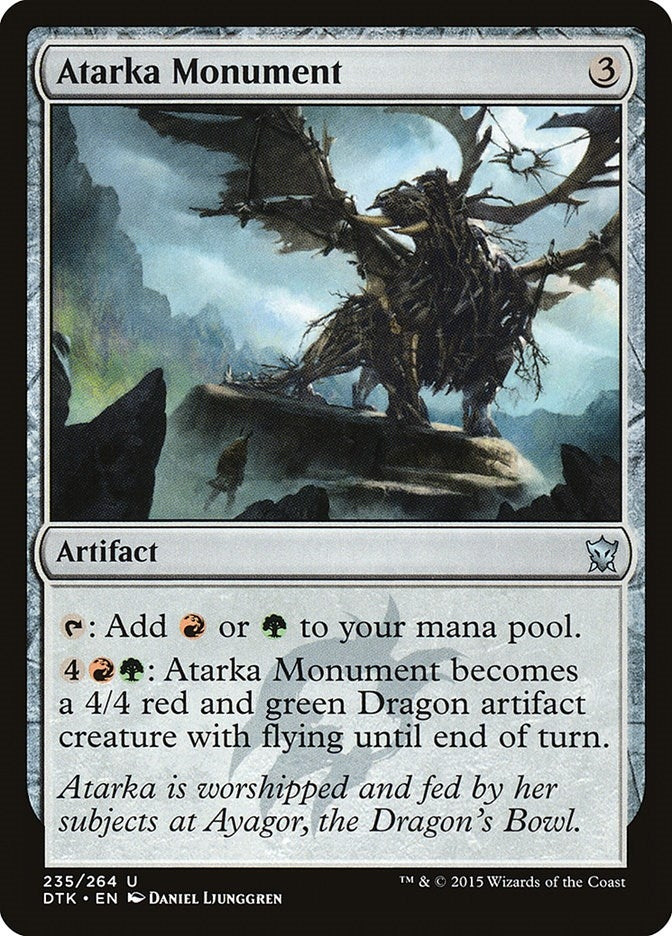 Image for Atarka Monument (Dragons of Tarkir) (235) - Magic: The Gathering