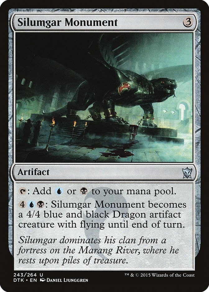 Image for Silumgar Monument (Dragons of Tarkir) (243) - Magic: The Gathering