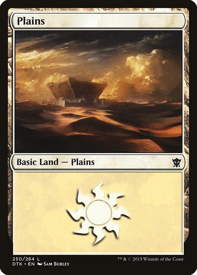 Image for Plains (250) (Dragons of Tarkir) (250) - Magic: The Gathering
