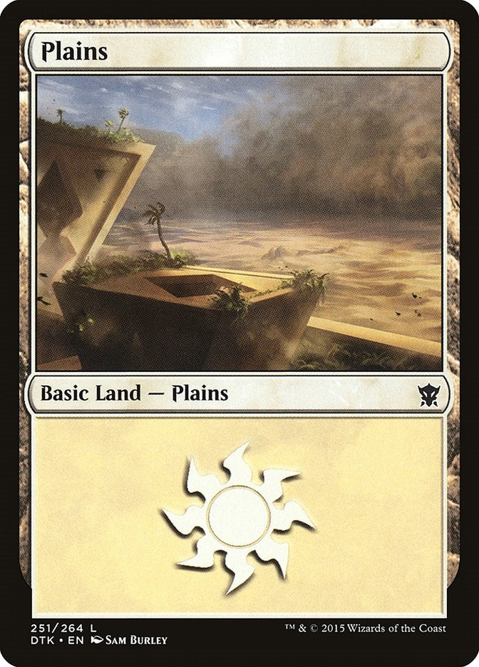 Image for Plains (251) (Dragons of Tarkir) (251) - Magic: The Gathering