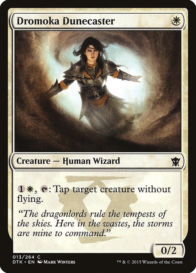 Image for Dromoka Dunecaster (Dragons of Tarkir) (13) - Magic: The Gathering