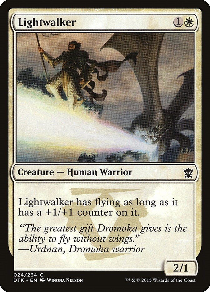 Image for Lightwalker (Dragons of Tarkir) (24) - Magic: The Gathering