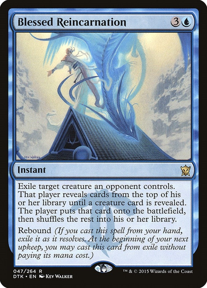 Image for Blessed Reincarnation (Dragons of Tarkir) (47) - Magic: The Gathering