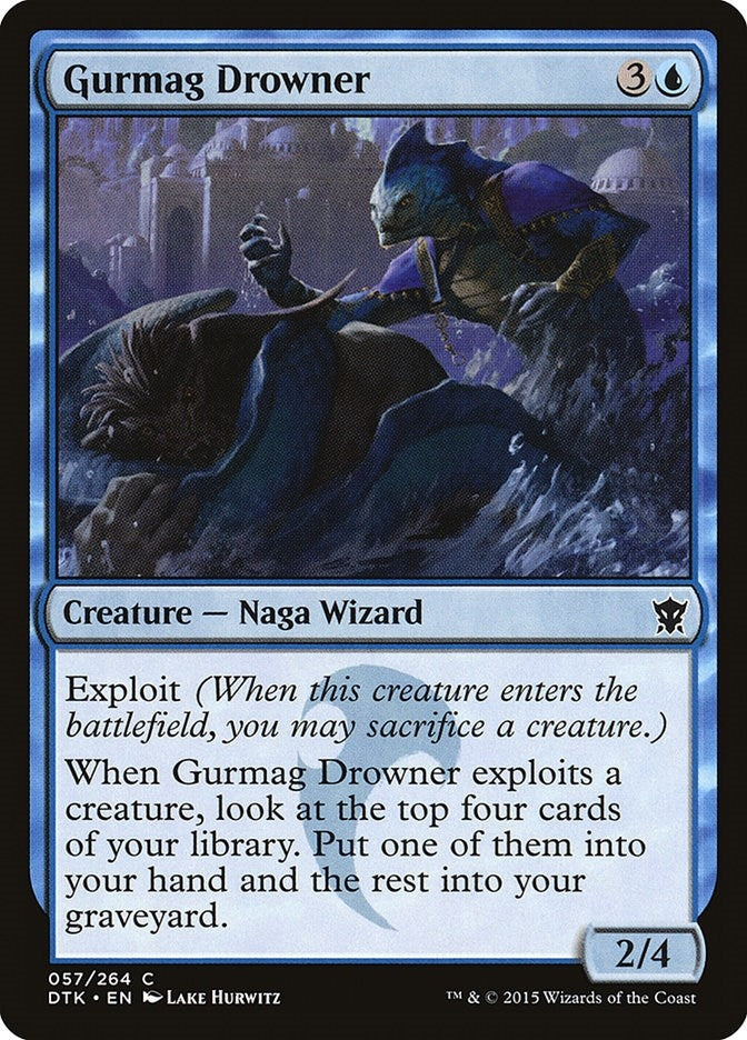 Image for Gurmag Drowner (Dragons of Tarkir) (57) - Magic: The Gathering