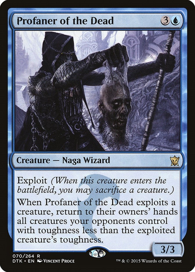 Image for Profaner of the Dead (Dragons of Tarkir) (70) - Magic: The Gathering