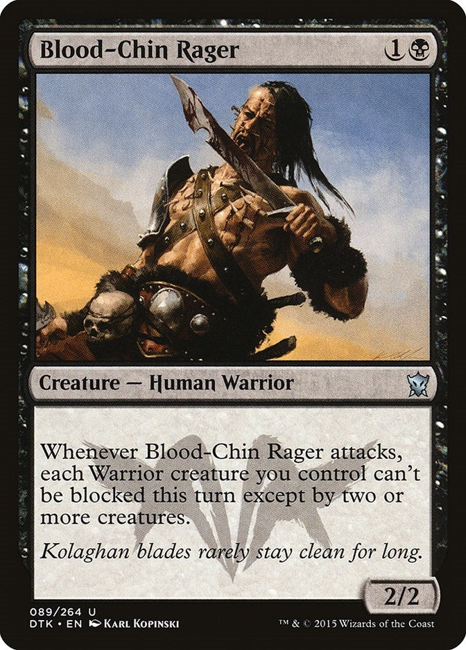 Image for Blood-Chin Rager (Dragons of Tarkir) (89) - Magic: The Gathering