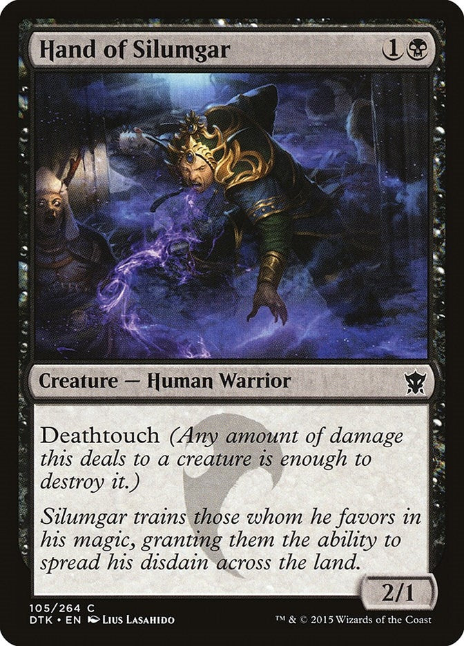 Image for Hand of Silumgar (Dragons of Tarkir) (105) - Magic: The Gathering