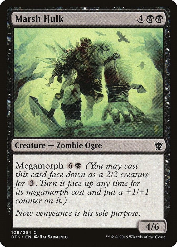 Image for Marsh Hulk (Dragons of Tarkir) (109) - Magic: The Gathering