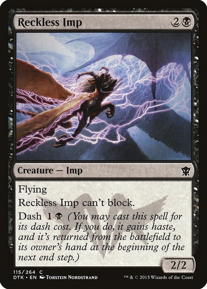 Image for Reckless Imp (Dragons of Tarkir) (115) - Magic: The Gathering