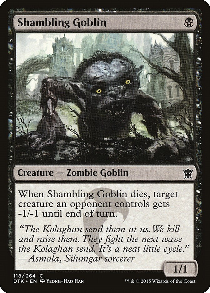 Image for Shambling Goblin (Dragons of Tarkir) (118) - Magic: The Gathering