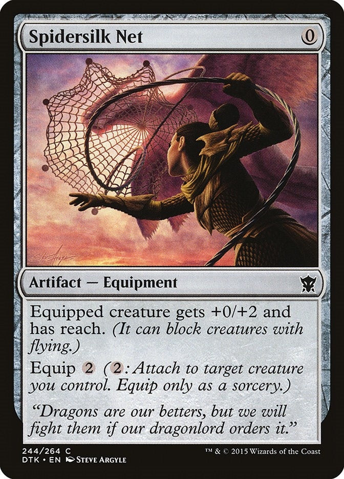 Image for Spidersilk Net (Dragons of Tarkir) (244) - Magic: The Gathering