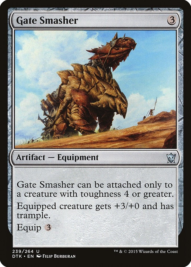 Image for Gate Smasher (Dragons of Tarkir) (239) - Magic: The Gathering