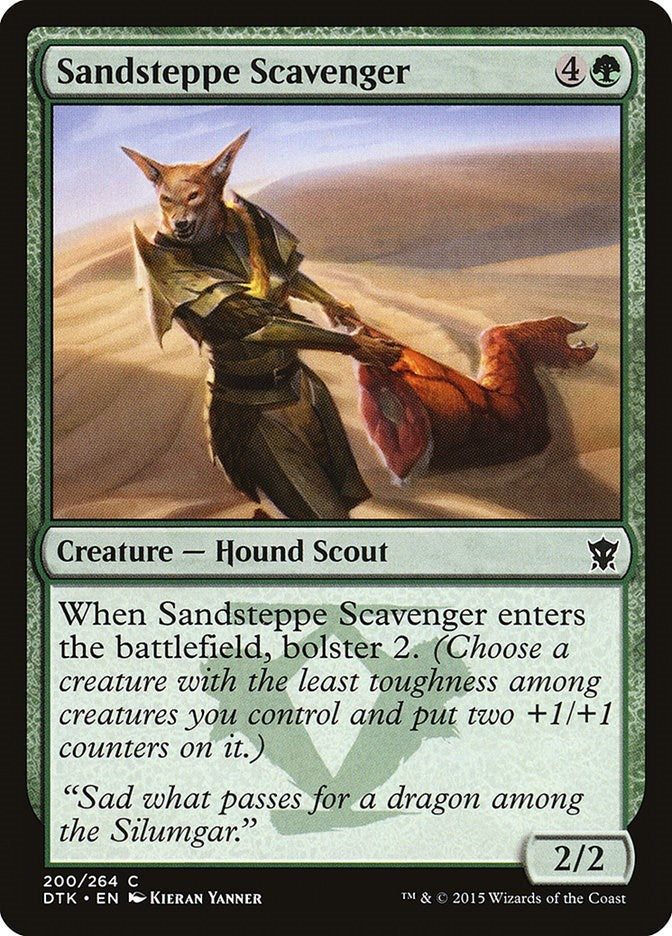 Image for Sandsteppe Scavenger (Dragons of Tarkir) (200) - Magic: The Gathering