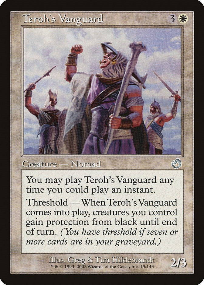 Image for Teroh's Vanguard (Torment) (19) - Magic: The Gathering