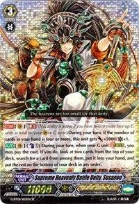 Image for Supreme Heavenly Battle Deity, Susanoo (SP) (G-BT01: Generation Stride) (G-BT01/S03EN) - Cardfight Vanguard