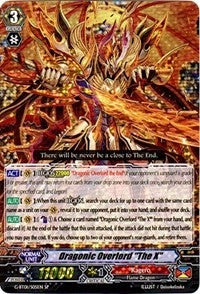 Image for Dragonic Overlord "The X" (SP) (G-BT01: Generation Stride) (G-BT01/S05EN) - Cardfight Vanguard