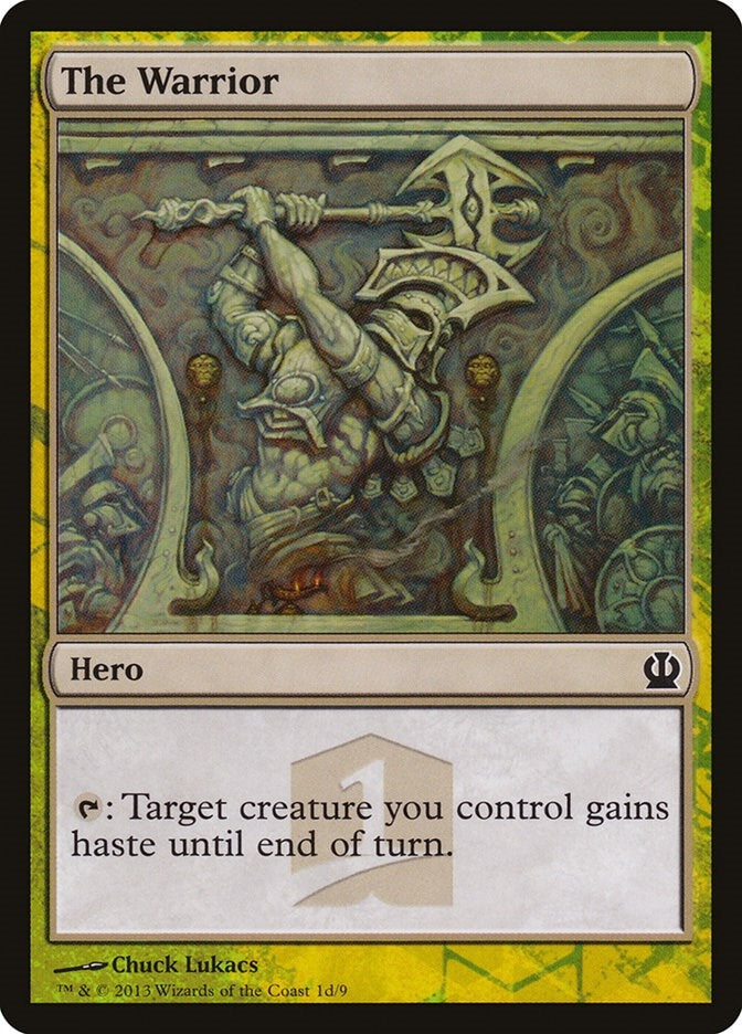Image for The Warrior (Hero's Path Promos) (1d) - Magic: The Gathering
