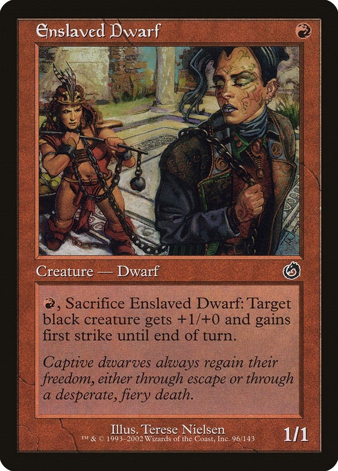 Image for Enslaved Dwarf (Torment) (96) - Magic: The Gathering