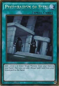 Image for Preparation of Rites (Premium Gold: Return of the Bling) (PGL2-EN054) - YuGiOh