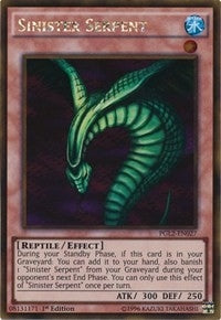 Image for Sinister Serpent (Premium Gold: Return of the Bling) (PGL2-EN027) - YuGiOh