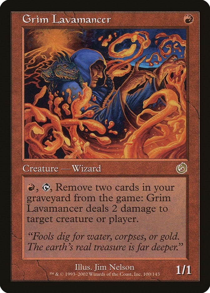 Image for Grim Lavamancer (Torment) (100) - Magic: The Gathering