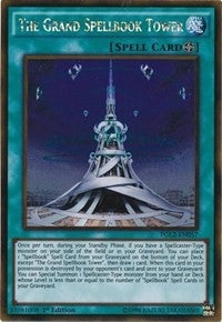 Image for The Grand Spellbook Tower (Premium Gold: Return of the Bling) (PGL2-EN057) - YuGiOh