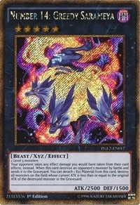 Image for Number 14: Greedy Sarameya (Premium Gold: Return of the Bling) (PGL2-EN017) - YuGiOh