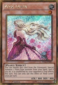 Image for Rose Lover (Premium Gold: Return of the Bling) (PGL2-EN003) - YuGiOh