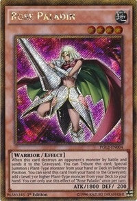 Image for Rose Paladin (Premium Gold: Return of the Bling) (PGL2-EN004) - YuGiOh