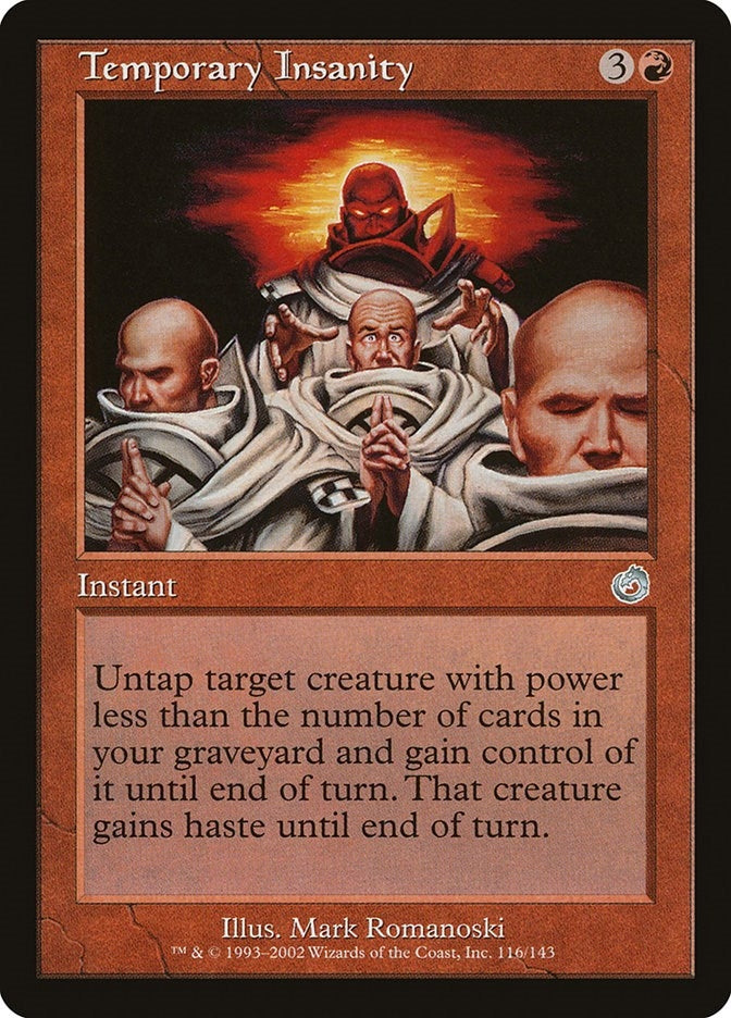 Image for Temporary Insanity (Torment) (116) - Magic: The Gathering