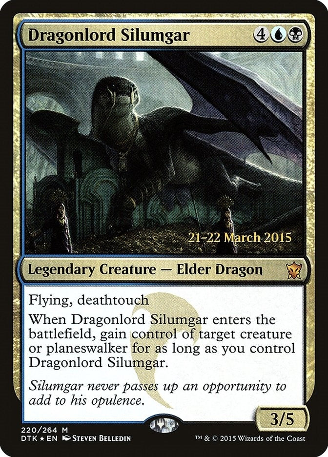 Image for Dragonlord Silumgar (Prerelease Cards) (220) - Magic: The Gathering