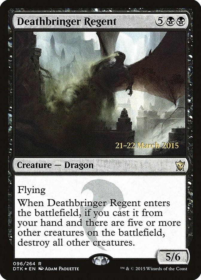 Image for Deathbringer Regent (Prerelease Cards) (96) - Magic: The Gathering