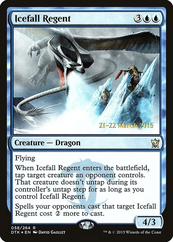 Image for Icefall Regent (Prerelease Cards) (58) - Magic: The Gathering