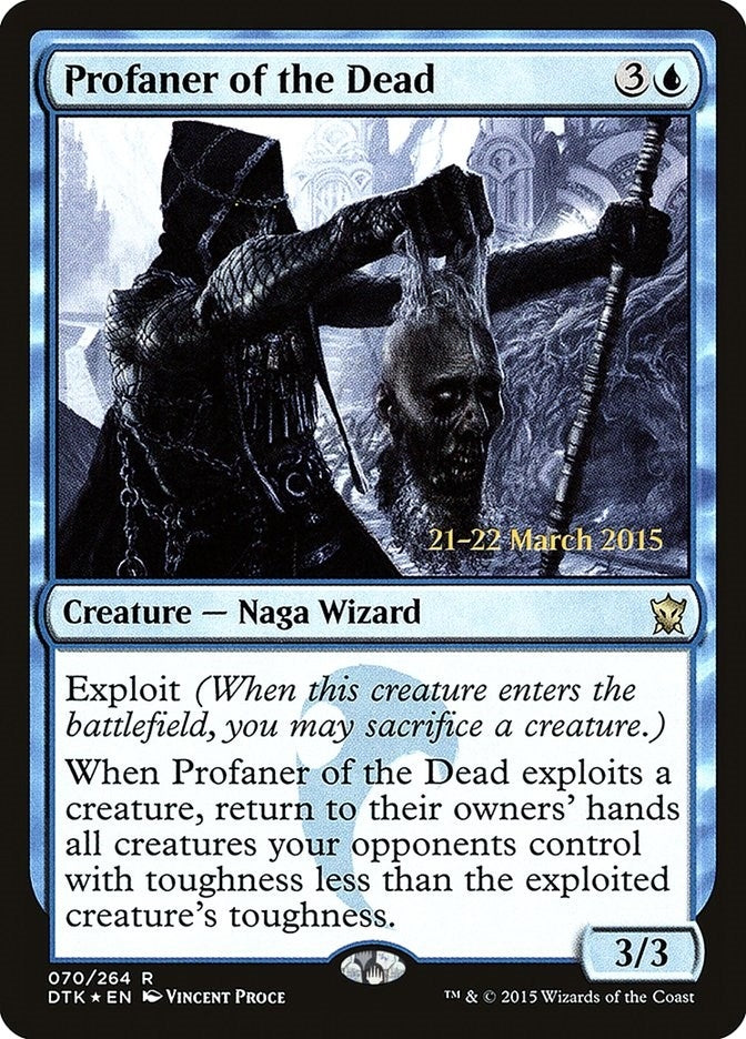 Image for Profaner of the Dead (Prerelease Cards) (70) - Magic: The Gathering