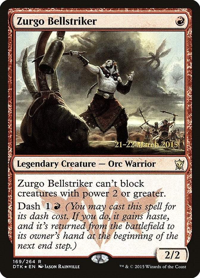 Image for Zurgo Bellstriker (Prerelease Cards) (169) - Magic: The Gathering
