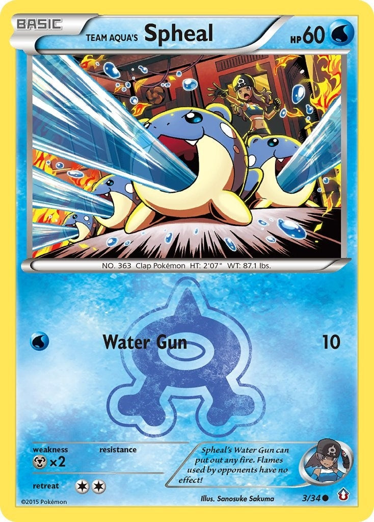 Image for Team Aqua's Spheal (Double Crisis) (3/34) - Pokemon