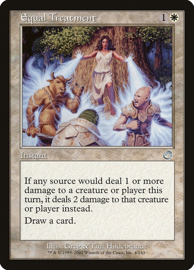 Image for Equal Treatment (Torment) (4) - Magic: The Gathering