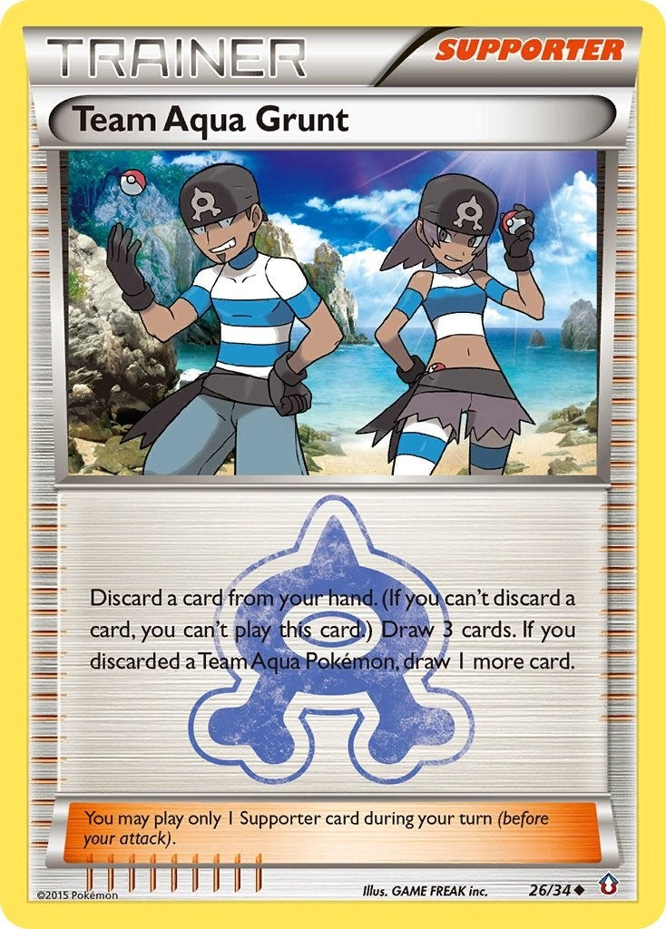 Image for Team Aqua Grunt (Double Crisis) (26/34) - Pokemon