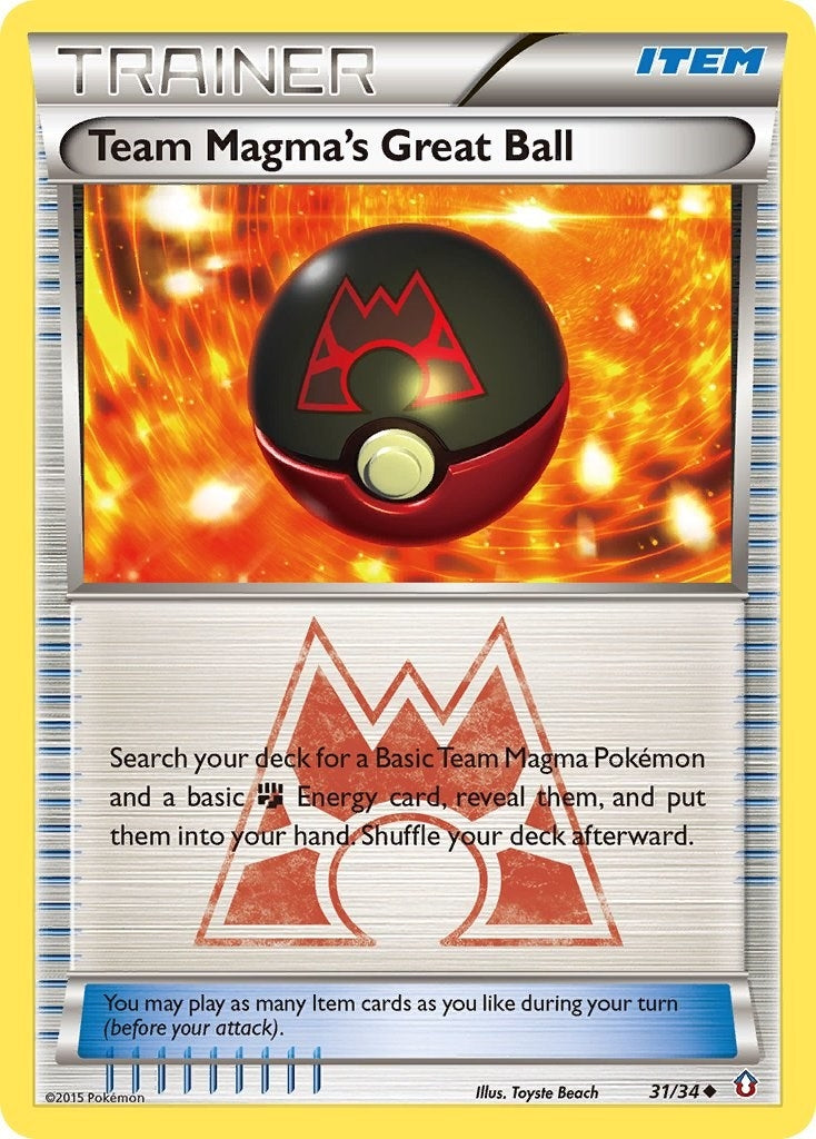 Image for Team Magma's Great Ball (Double Crisis) (31/34) - Pokemon