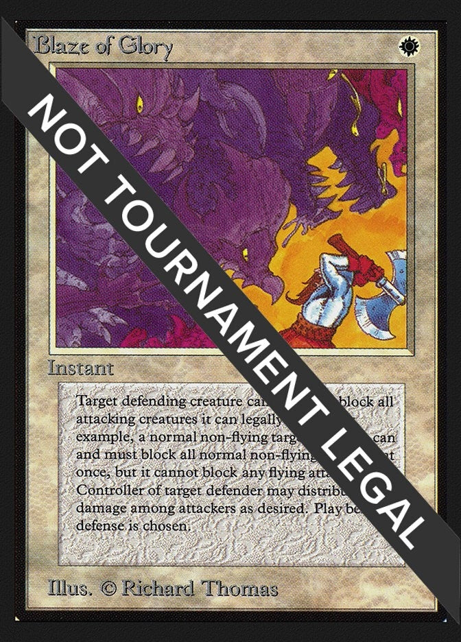 Image for Blaze of Glory (IE) (International Edition) - Magic: The Gathering