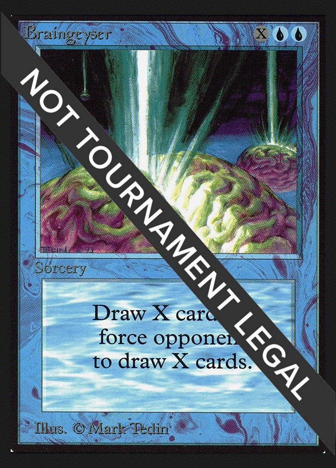 Image for Braingeyser (IE) (International Edition) - Magic: The Gathering
