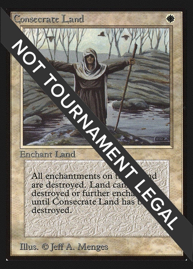 Image for Consecrate Land (IE) (International Edition) - Magic: The Gathering
