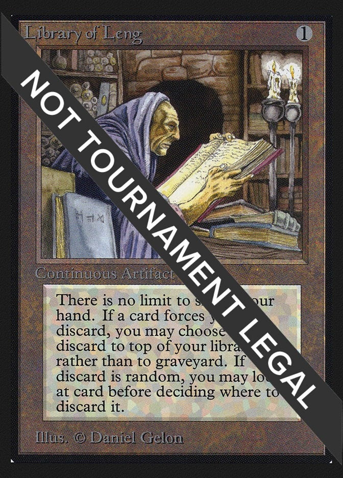 Image for Library of Leng (IE) (International Edition) - Magic: The Gathering