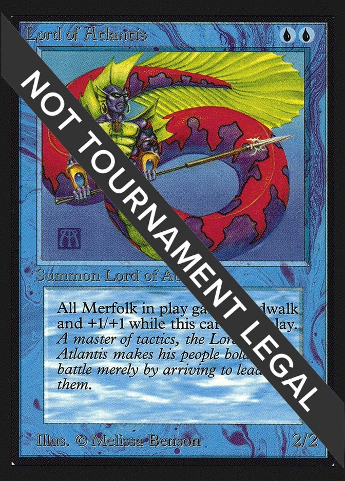 Image for Lord of Atlantis (IE) (International Edition) - Magic: The Gathering