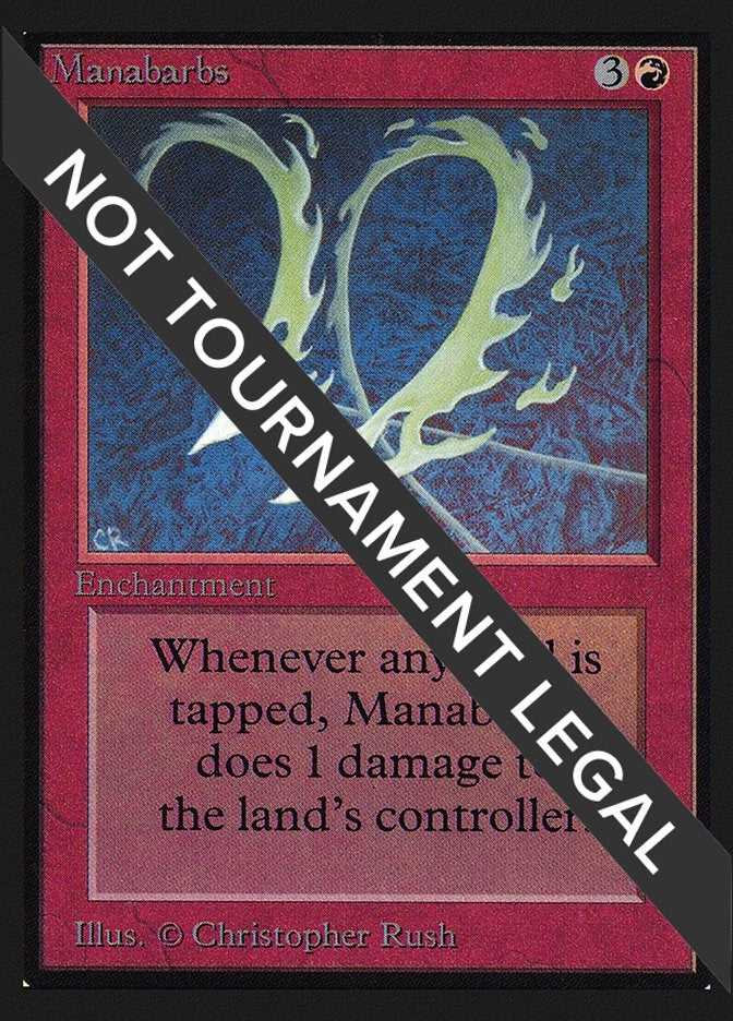 Image for Manabarbs (IE) (International Edition) - Magic: The Gathering
